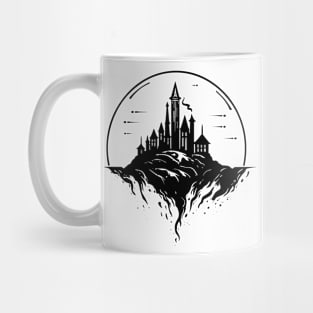 Castle Fortress Fantasy Dream Vector Graphic Mug